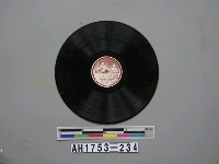 藏品(「篝火かこんで、身代り警備」唱片)的圖片